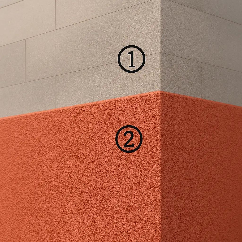 Yksikerros-ohutrappaus