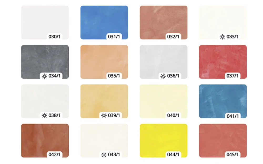 Stucco Italiano värikartta 3