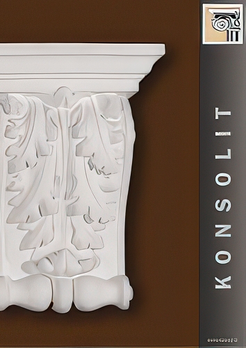 Kipsikonsolit ja betoni-ornamentit