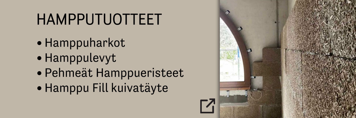Kivira hampputuotteet