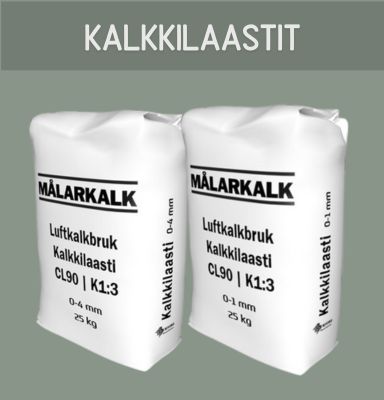 kalkkirappaus on egologinen, perinteinen, alleriavapaa rappaus