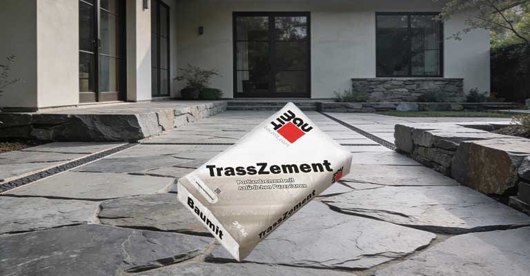 trass-sementti betoni ja luonnonkivi laattojen asennukseen | Kivira